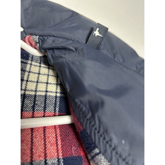 Men’s Jack Wills Gilet Body Warmer Quilted With Hooded  Large Navy Blue - Picture 12 of 13